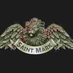 Saint Mark the Evangelist Pendant