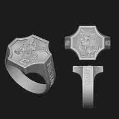 Saint Michael Ring