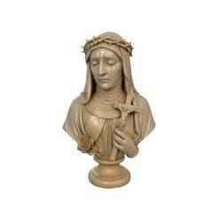 Saint Rita of Cascia – 3D Printable Bust