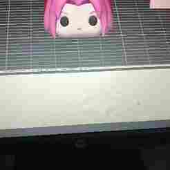 sakura key ring phone holder