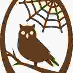 Samhain Jewelry Set - Oval Owl