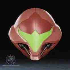 Samus Dread Helmet 3D Printer STL File
