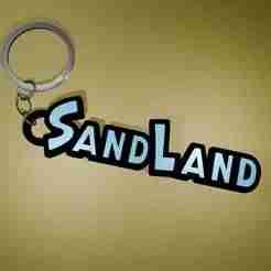 Sand Land Keychain in 2 Colors (per layer) - Anime / Video Game