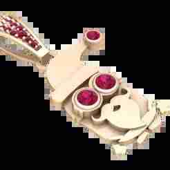 Santa Pendant  3D printable model