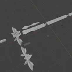 SAO Blue Rose Sword - 3d printing