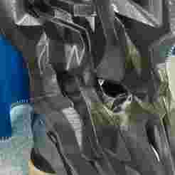 Sauron The Dark Lord's Helmet - Lord of the Rings 3D Model