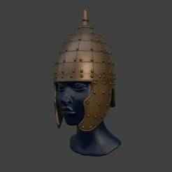 Scythian Plated Helmet