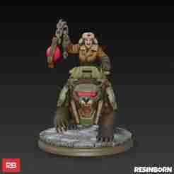 Sejuani - League of Legends - Bear Squadron - Complete Collection 3D Figure