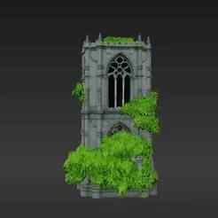 Self-Watering Gothic Spire Moss Pole & Trellis
