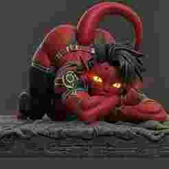 Seraphina, Fiery Dreamer 3D printable model