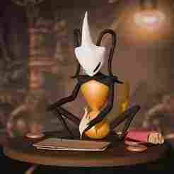 Shakra with the maps - Hollow Knight: Silksong figure