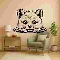 Shiba Dog - Wall Art Onecolor
