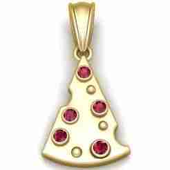 silver pendant 3dprintable model