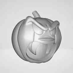 Singing Pumpkin Model from Disney Trick Or Treat (1952)