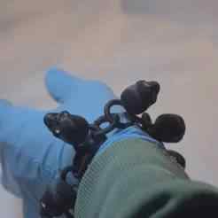 Skull Chain Jewelry Bracelet & Necklace Set for Halloween 2025