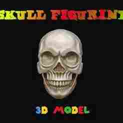 skull figurine decor
