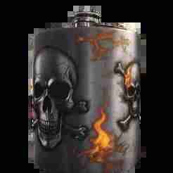 Skull Flask