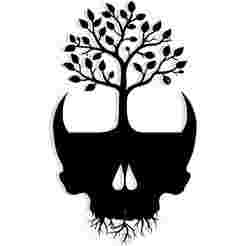 skull with a tree growing from the top 1 - 2D/3D Wall Art STL+SVG For CNC Router, Plasma, Waterjet, Laser & 3D Printer