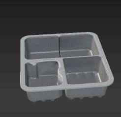 Sleek Console Organizer for Polestar 2 - Custom Compartments & Non-Slip Base