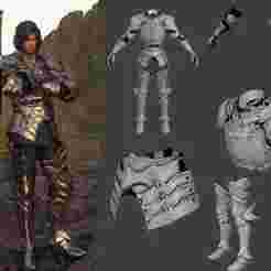 Sleipnir - Final Fantasy XVI - Cosplay Armor - EVA Foam Template - PDO + PDF Pepakura Pattern