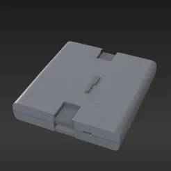 Slim Carbon Fiber Business Card Holder with Dual Slider Mechanism