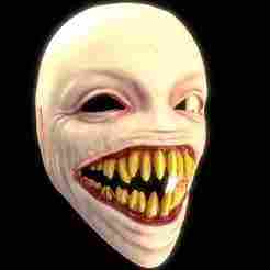 smiling mask terror