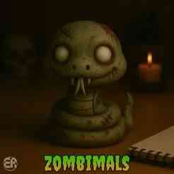 Snake - Zombimals Collection 👻✨