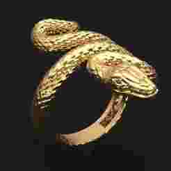 snake ring - Yüzük