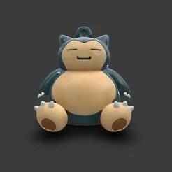 Snorlax keychain