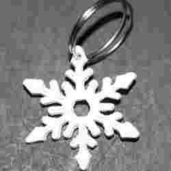 Snowflake Keychain