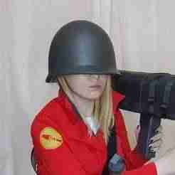 Soldier's helmet from Team Fortress 2