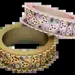 Solitaire Stylish Ring – 3D Printable Model