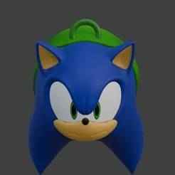 Sonic Link Keychain - Hedgehog Hero Cosplay - Sonic the Hedgehog - Ready to Print