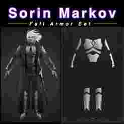 Sorin Markov - Full Armor Set - Magic the Gathering