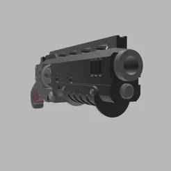 Space Dwarf Revolver Shotgun.