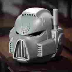 Space marine Raven Wing Helmet - Space marine Raven Wing Helmet Mask