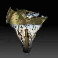 Spartan Skull Ring – VERSION 2