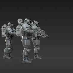 Spec Ops Infiltrator Team - 32mm Wargaming Miniatures