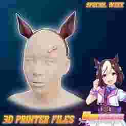 Special Week Cosplay Ears and Crown Accessories Uma musume: Pretty Derby