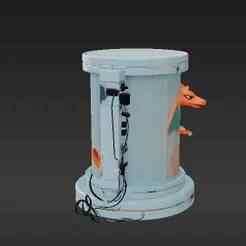 Specimen 06: Draconic Creature Display Scene for Collectors