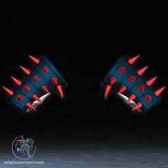 Spider-Punk Bracelets 3D Printer STL File