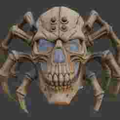 Spider Skull Helmet