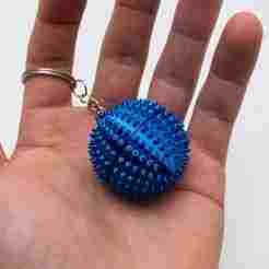 Spiky Sphere Pain Stim and Keychain