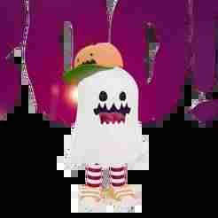 Spooky Sneaker Spirit: Hip-Hop Halloween Ghost