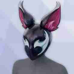 Squirrel Girl - Symbiote Squirrel Helmet mask cosplay marvel rivals