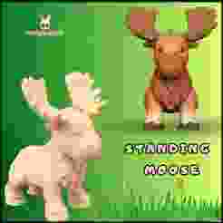 Standing Moose