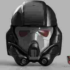 Star Wars Squadron TIE Pilot Variant Assault Helmet 1:1 Replica Cosplay Battlefront