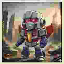 Starscream Chibi Transformers