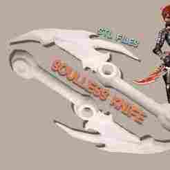 STL FILES | Metin2 Soulless Knife - weapon for cosplay / prop weapon - ninja dagger metin2