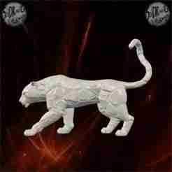Stone Panther with Golden Joints – SoliDRawinGs SG978